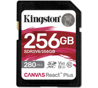 Карта памяти Kingston Canvas React Plus V60 SDXC 256GB