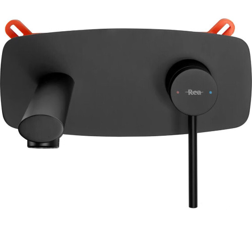 Смеситель Rea Oval + Box B8860 черный