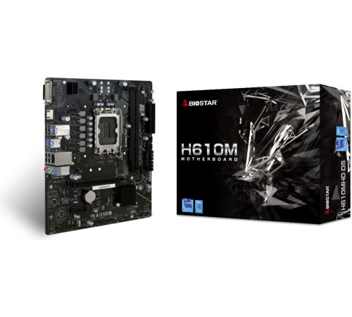 Материнская плата BIOSTAR H610MHD D5 Ver. 6.3