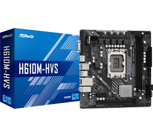 Материнская плата ASRock H610M-HVS