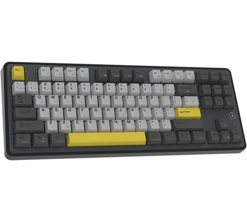 Клавиатура Ajazz AK870 Without Screen черный/серый/желтый, Ajazz Gift