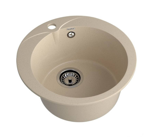 Кухонная мойка GranFest Rondo GF-R480 кашемир