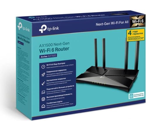 Wi-Fi роутер TP-Link Archer AX1500