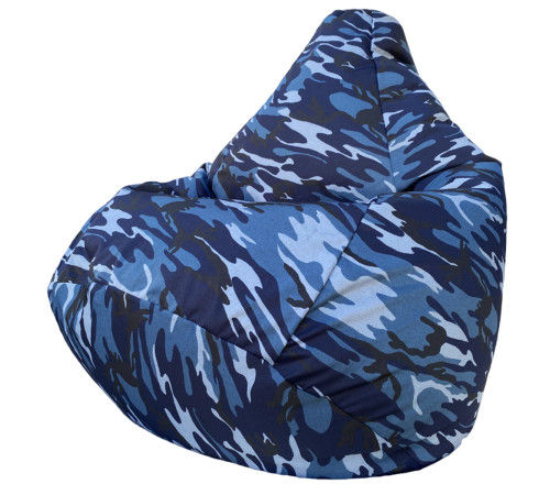 Кресло-мешок Flagman Груша Мега XXXL Г3.7-54 синий камуфляж 2