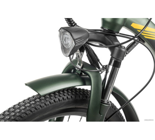 Электровелосипед MyWay Rock 350 27.5 зеленый матовый