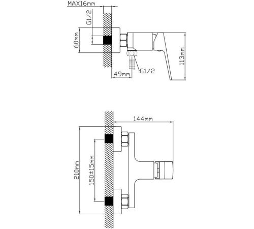 Смеситель AV Engineering AVNEO5-A170-121