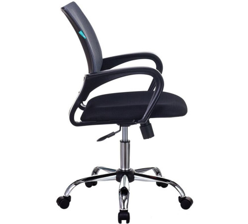 Кресло Бюрократ CH-695N/SL/DG/TW-11 черный/серый