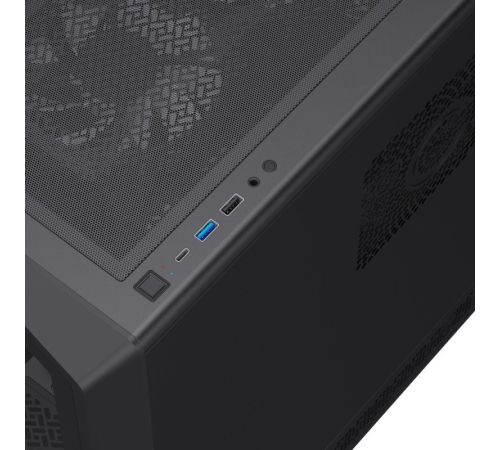 Корпус GameMax Vista COC BK черный