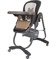 Высокий стульчик Rant Cafe RH300 серый/бежевый