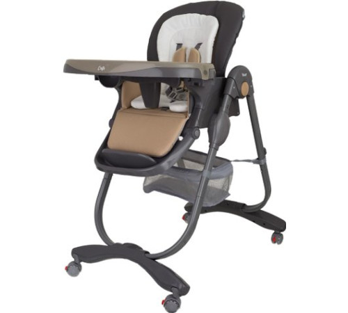 Высокий стульчик Rant Cafe RH300 серый/бежевый