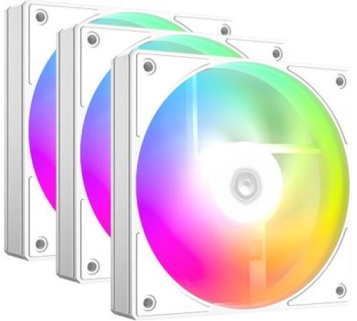 Комплект вентиляторов для корпуса ID-Cooling AS-120-ARGB-W Trio