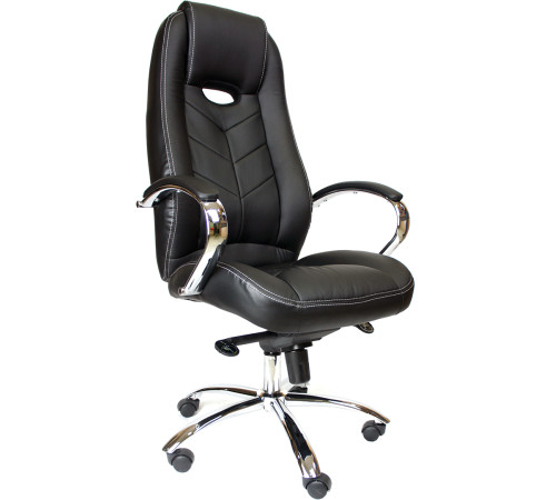 Кресло Everprof Drift экокожа, черный