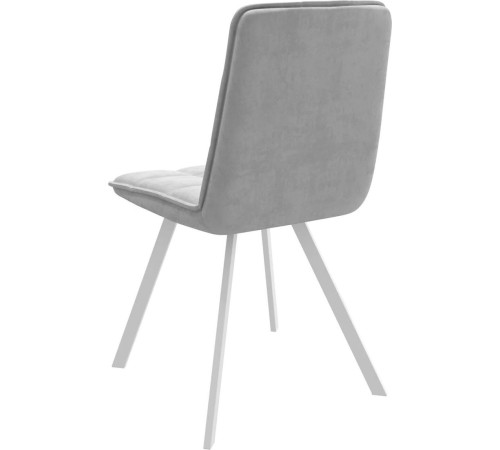 Стул Мамадома Rom D b20 Silver Lux/белый