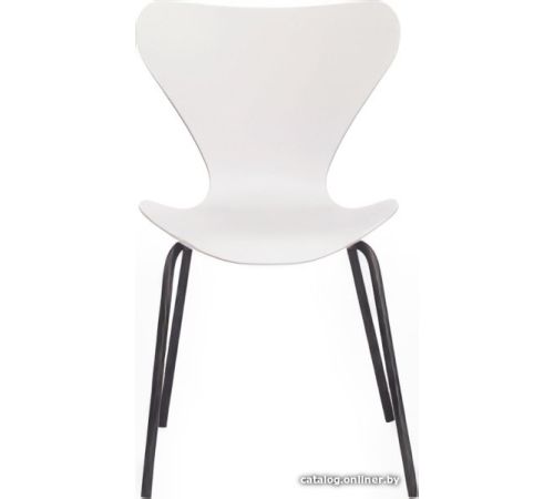 Стул TetChair Jacobsen пластик/металл белый 018/черный