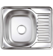 Кухонная мойка AKS Прямоугольная 58x48 полированная