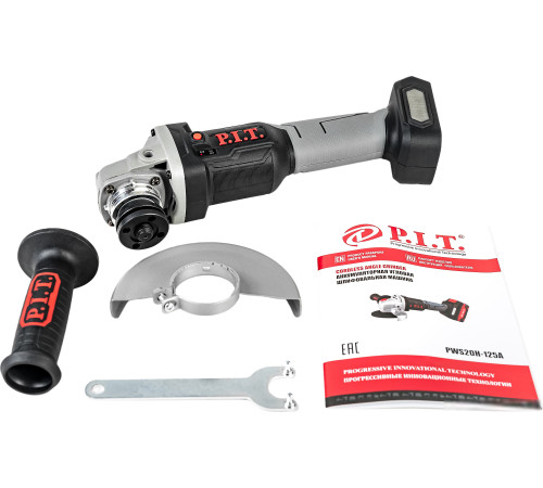 Угловая шлифмашина P.I.T. PWS20H-125A без АКБ