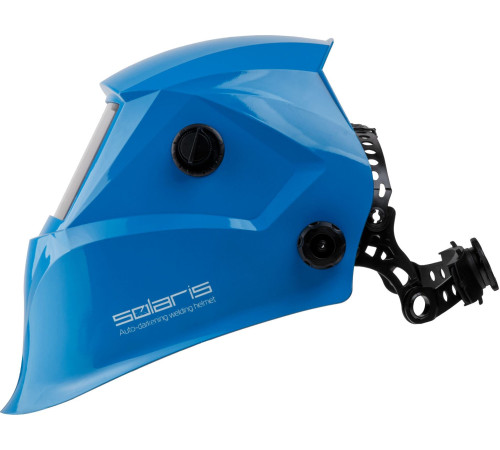 Сварочная маска Solaris ASF520S голубой глянец