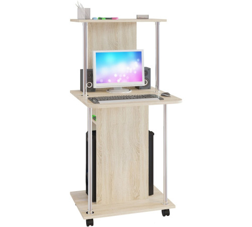 Компьютерный стол Сокол КСТ-12 дуб сонома