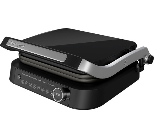 Электрогриль Weissgauff WCG-360 Nero Glass Chef’s Steak