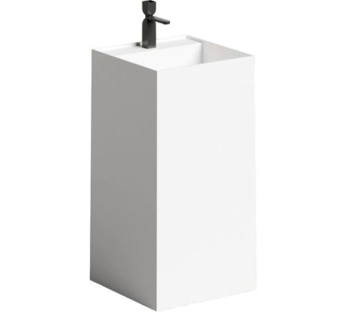 Умывальник Salini Armonia Square Top 01 130511TG S-Sense, глянцевый