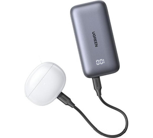 Внешний аккумулятор Ugreen PB502 10000mAh серый