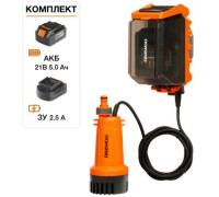 Дренажный насос Daewoo Power DHP 2021Li Set с 1-им АКБ