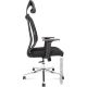 Офисное кресло Norden Tema Сhrome 2D 216A-Сhrome-2D-B-BB хром/черный