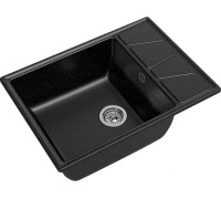 Кухонная мойка GranFest GF-V-680L черный