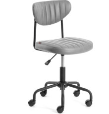 Офисное кресло TetChair Slim иск. замша, серый