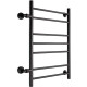 Полотенцесушитель Маргроид Вид 10 80x50 БП черный матовый