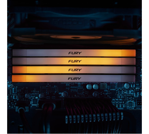 Оперативная память Kingston FURY Renegade RGB 2x8ГБ DDR4 3200МГц KF432C16RB2AK2/16