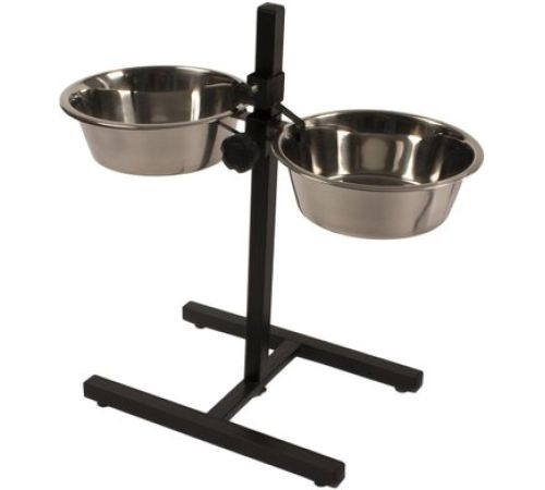 Миски на подставке Duvo Plus Twin feeder H-stand + bowls XXL