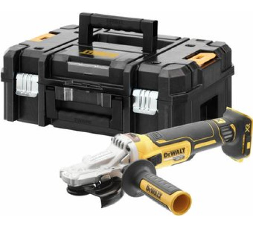Угловая шлифмашина DeWalt DCG405FNT без АКБ, кейс