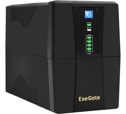 Источник бесперебойного питания ExeGate SpecialPro UNB-800.LED.AVR.4C13.RJ.USB EX292774RUS