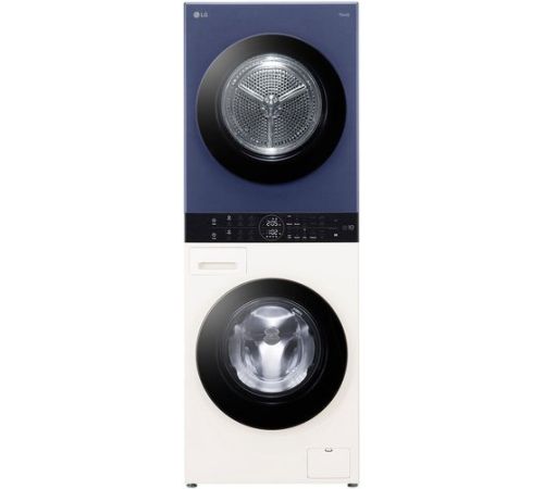 Стирально-сушильная машина с двумя барабанами LG W4W8LVPK4HM