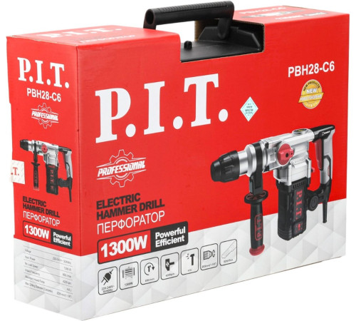 Перфоратор P.I.T. PBH28-C6 кейс