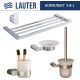 Набор аксессуаров для ванной Lauter 21SH1061 + 21SH1051 + 21SH1091 + 21SH1151 + 21SH1111 Chrome, 5 предметов
