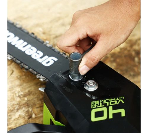 Аккумуляторная пила Greenworks GD40CS18 2005807UH с 1-им АКБ