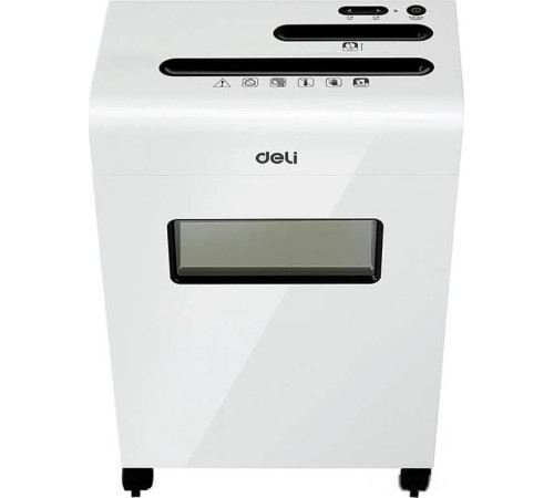 Шредер Deli E9911-EU белый