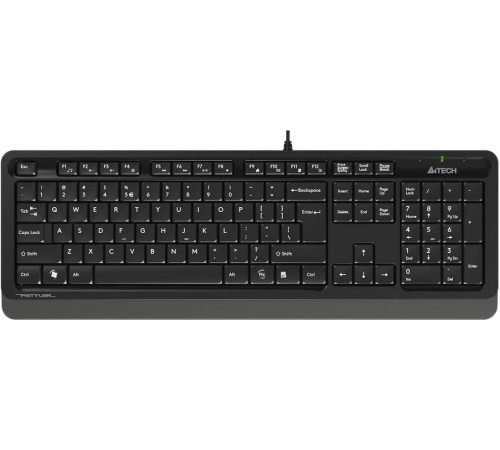 Клавиатура A4Tech Fstyler FK10 черный/серый