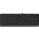 Клавиатура A4Tech Fstyler FK10 черный/серый