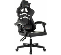 Игровое геймерское кресло Brabix GM-123 533191 черный/белый