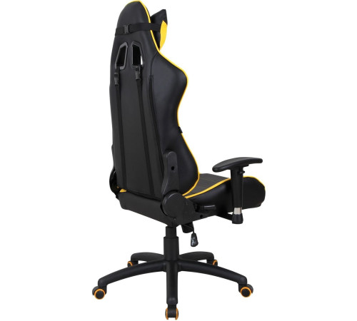 Кресло Brabix GT Master GM-110 черный/желтый