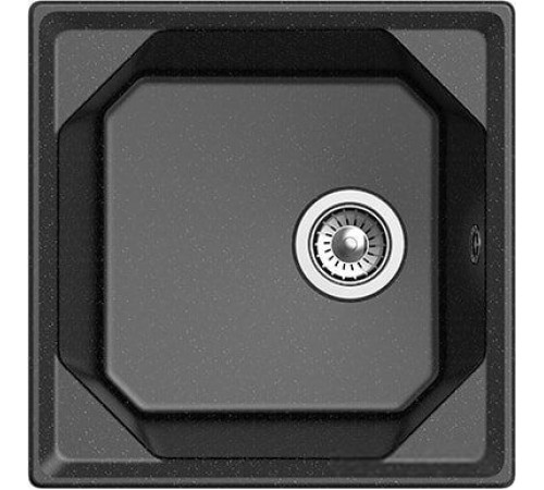 Кухонная мойка GranFest GF-U-500 черный