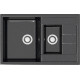 Кухонная мойка MARRBAXX Карельский камень модель 210/Q4 F210Q004 черный