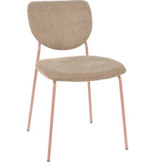 Стул Stool Group Gigi DRC-9155 коричневый/ножки розовые