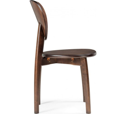 Стул Woodville Окава венге коричневый жесткий