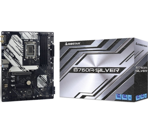 Материнская плата BIOSTAR B760A-Silver Ver. 5.0