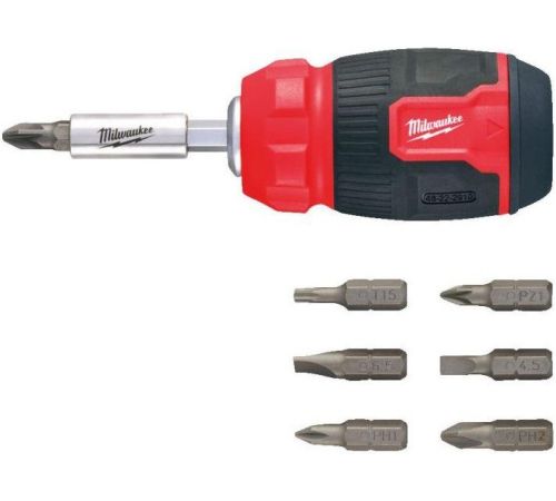 Набор отвертка с битами Milwaukee 4932492807 8 предметов