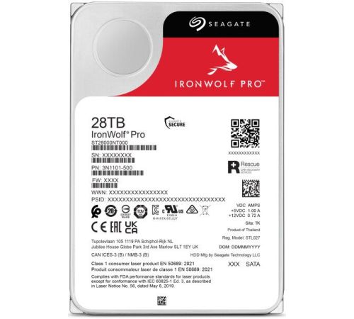 Жесткий диск Seagate IronWolf Pro 28TB ST28000NT000
